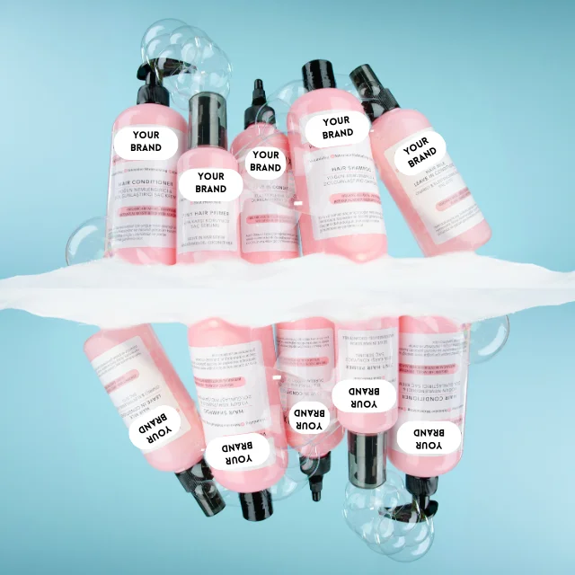 PRIVATE LABEL 7 в 1 масло праймер для волос оставить сыворотке кокосовое молоко макадамия