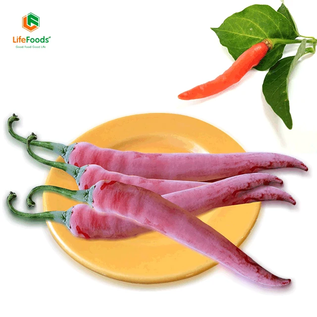 Style origin shelf package vacuum life bag ODM support wholesales frozen vegetables IQF Chili Lifefoods from Vietnam