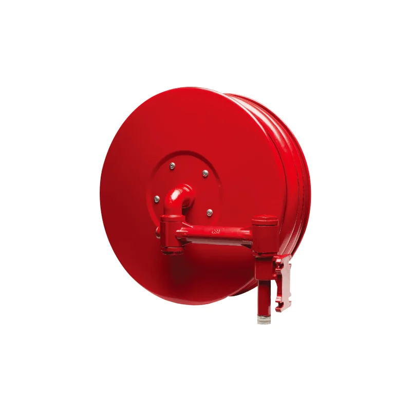 Manufacturer Fire Fighting Hose Reel Manual Swing 1inch 30meter Pistol Grip Rubber Fire Hose Reel