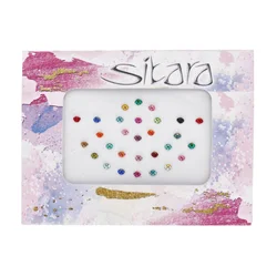 High Quality Traditional Bindis in Assorted color Artificial Stone Indian Traditional Designer Bindi Mini Size Bindis