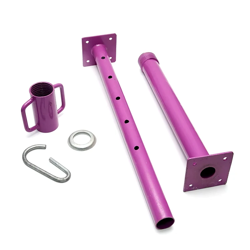 Manufacturer of Galvanized & Adjustable Steel Scaffolding Props (800-6000mm) for Construction:Prop Post, Shore Jack Post & Parts