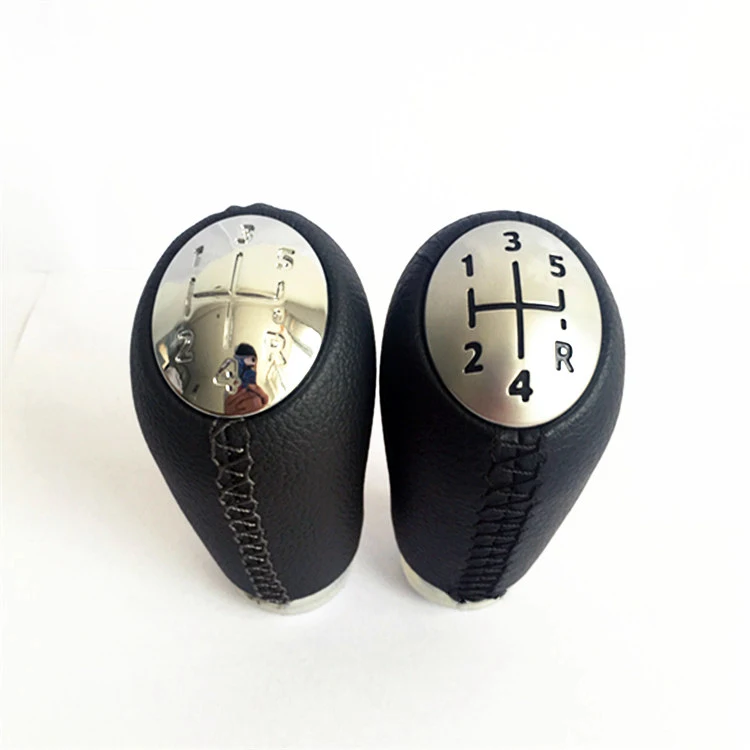 Gear Shift Knob for Renault Clio Megane Kangoo Twingo Dacia Logan Sandero Duster Leather shifter