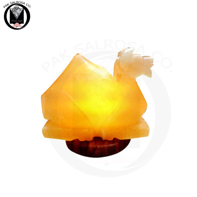 Pak Salrosa & Co 100% Pure Himalayan Pink Salt Handmade & Hand Carved Horse Shape Salt lamps From Pakistan