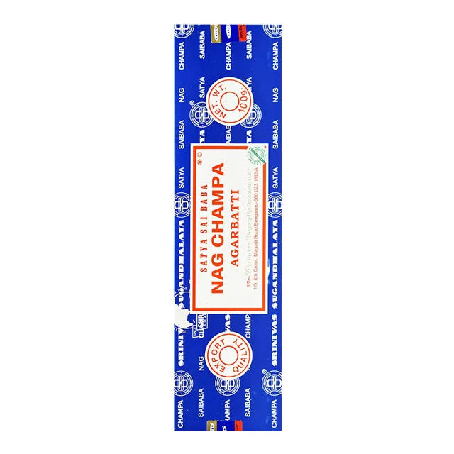Satya Sai Baba Nag Champa Incense Sticks, 100 Gram Original Handmade Sticks indian incense sticks