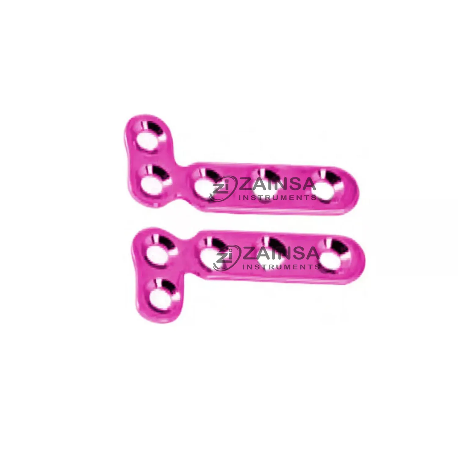 Orthopedic Implants 2.7mm Mini L-Plate Medical Holes Matte Finish Design Premium Quality Surgical Implant Zainsa Instruments