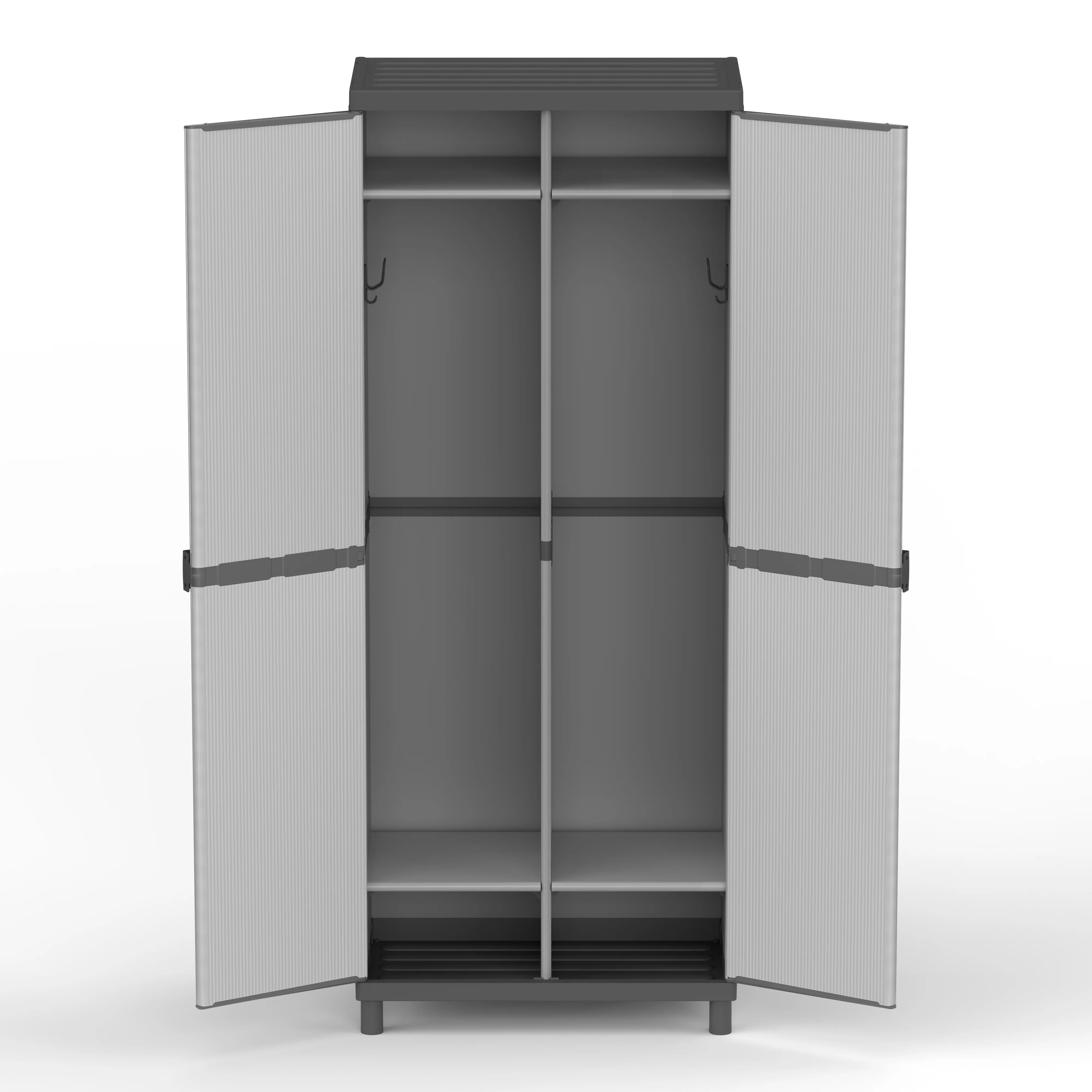100% Italian Made Modular Design Plastic Closet Wardrobes Easy-to-Assemble Indoor/Outdoor Garage Patio Outdoor Furniture Storage