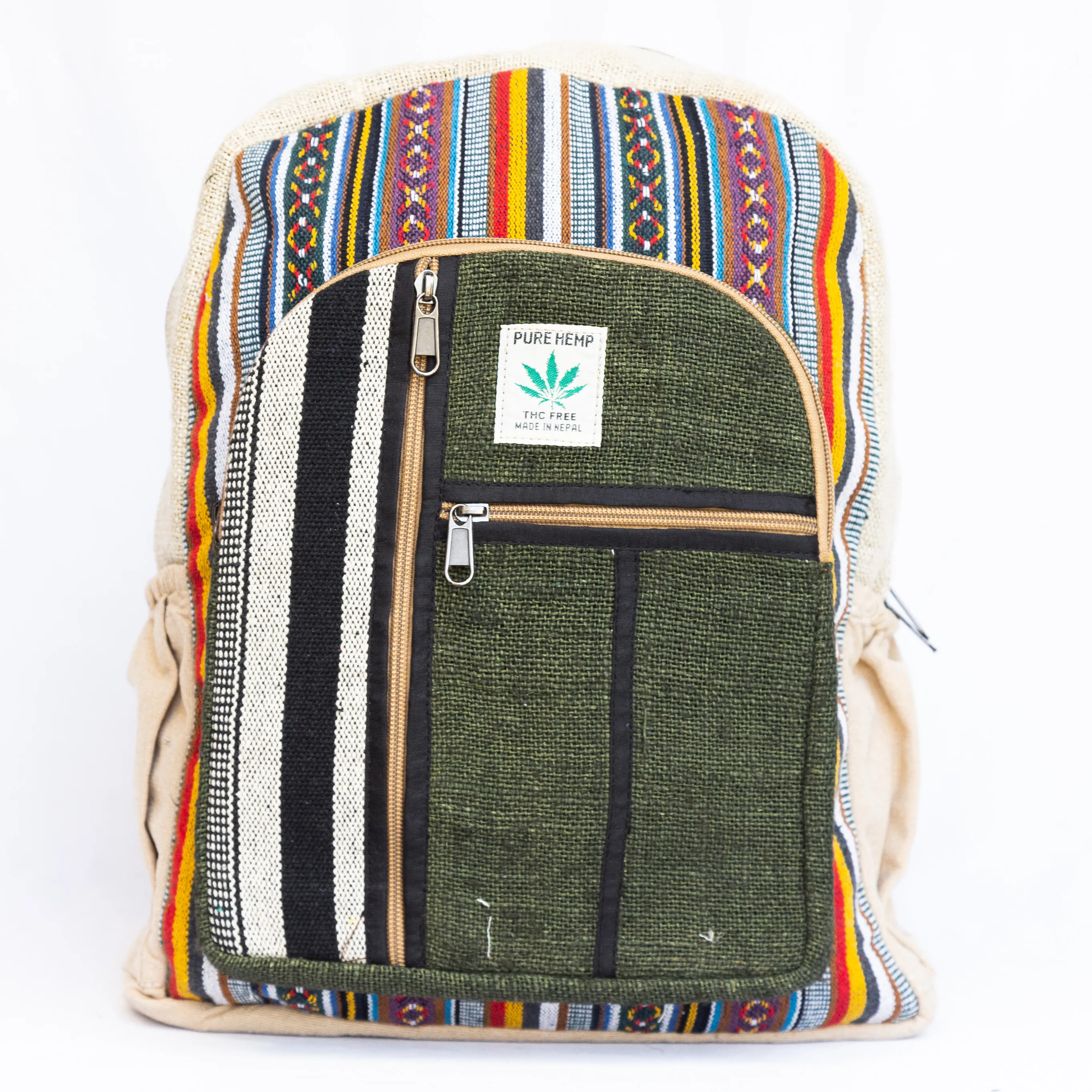 Travel Shoulder Bag Handmade Hemp Outdoor Crossbody Bag