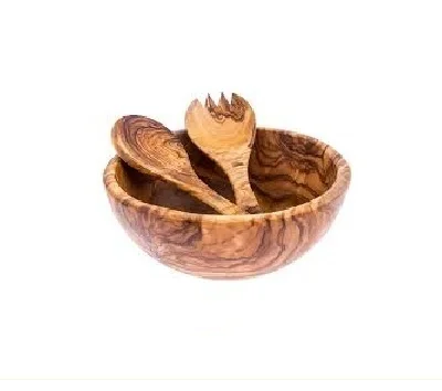 Mango Wood Bowl Salad Bowl Set Bowl Factory Wholesaler Different Size Natural Minimalist Customized Sustainable Business Gifts