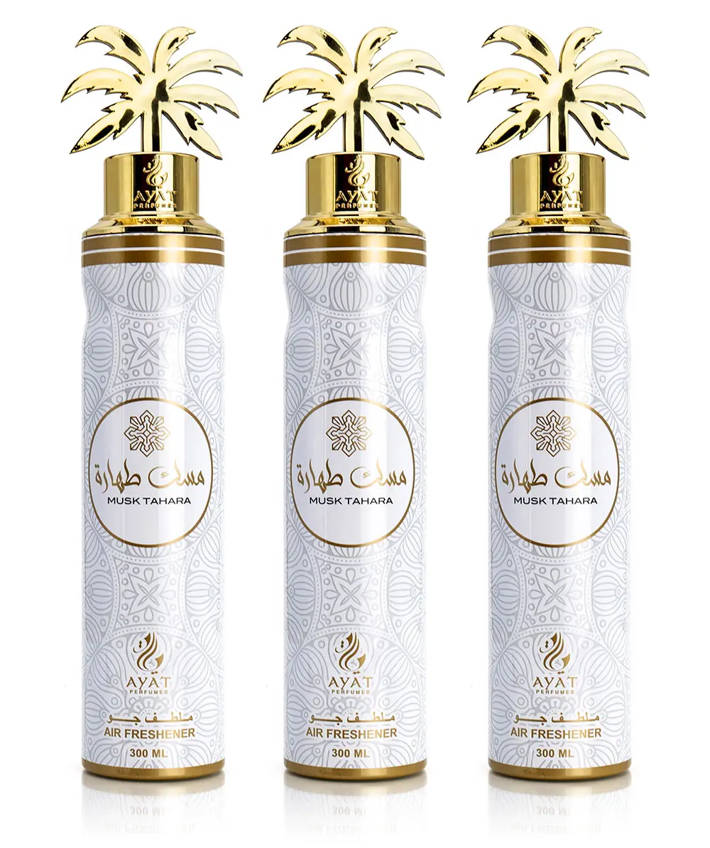 Air freshener MUSK TAHARA 300ml by Ayat Perfumes Air Room Spray Perfume Oriental Scent for home use