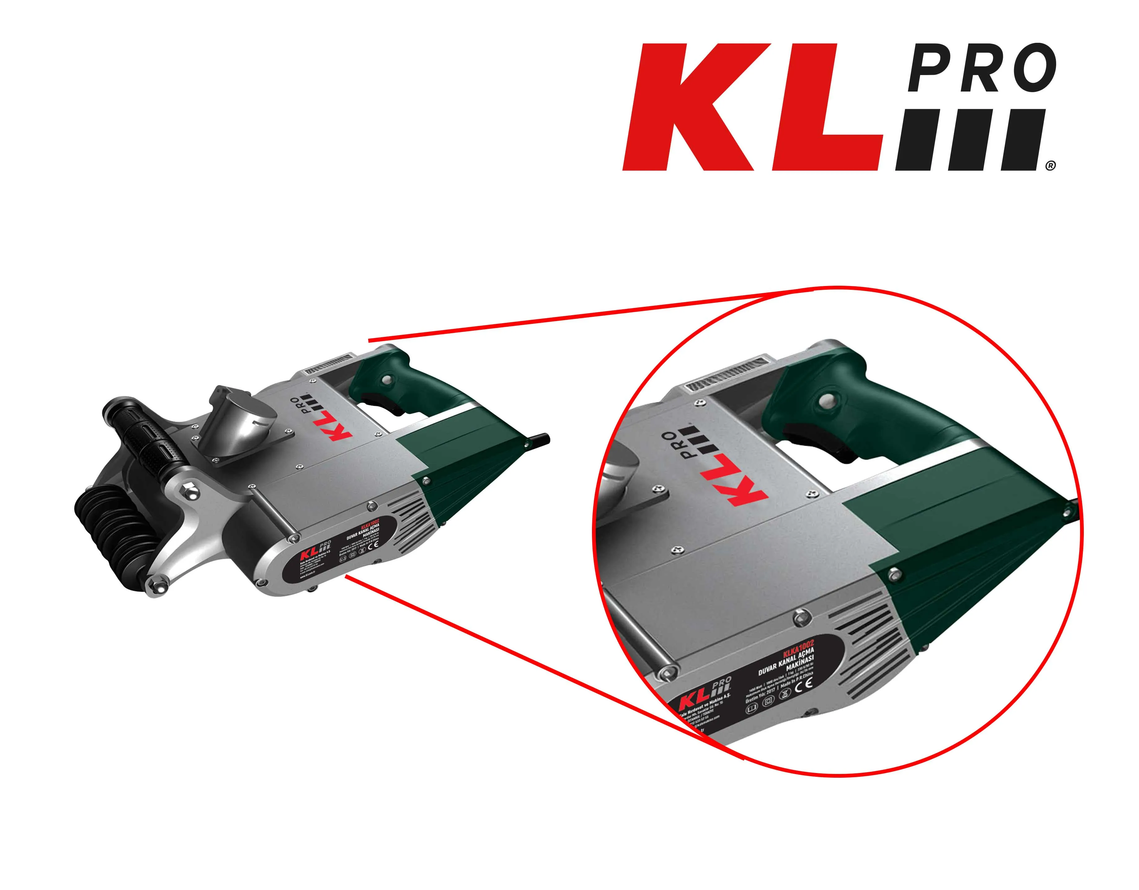 Высокое качество и Лучшая цена KLKA1002 1450 Вт 35 мм станок для резки стен максимальная глубина 7 кг