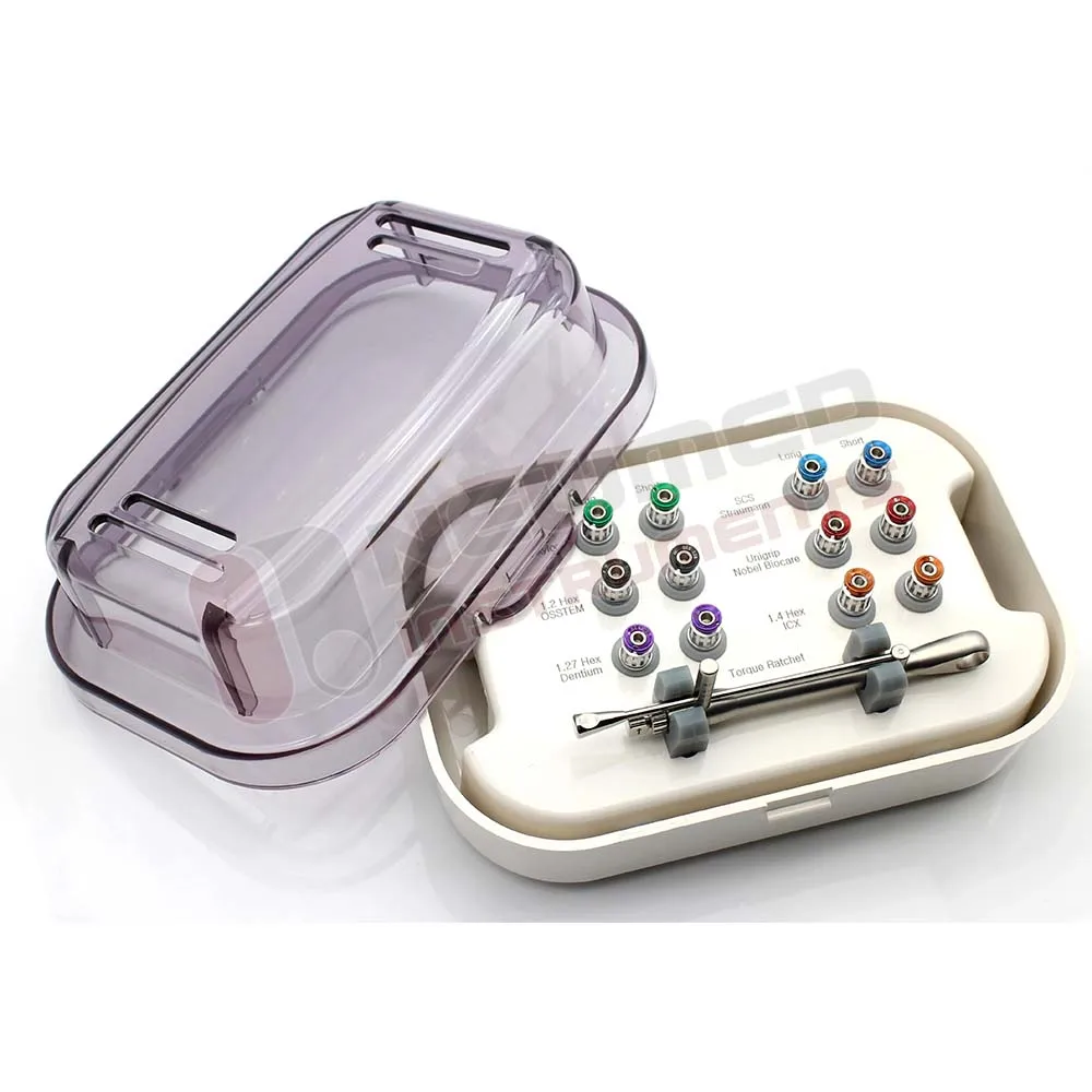 Стоматологический хирургический инструмент динамометрический ключ отвертка ICX ITI Dentium Osstem Anlylos Nobel набор зубных протезов