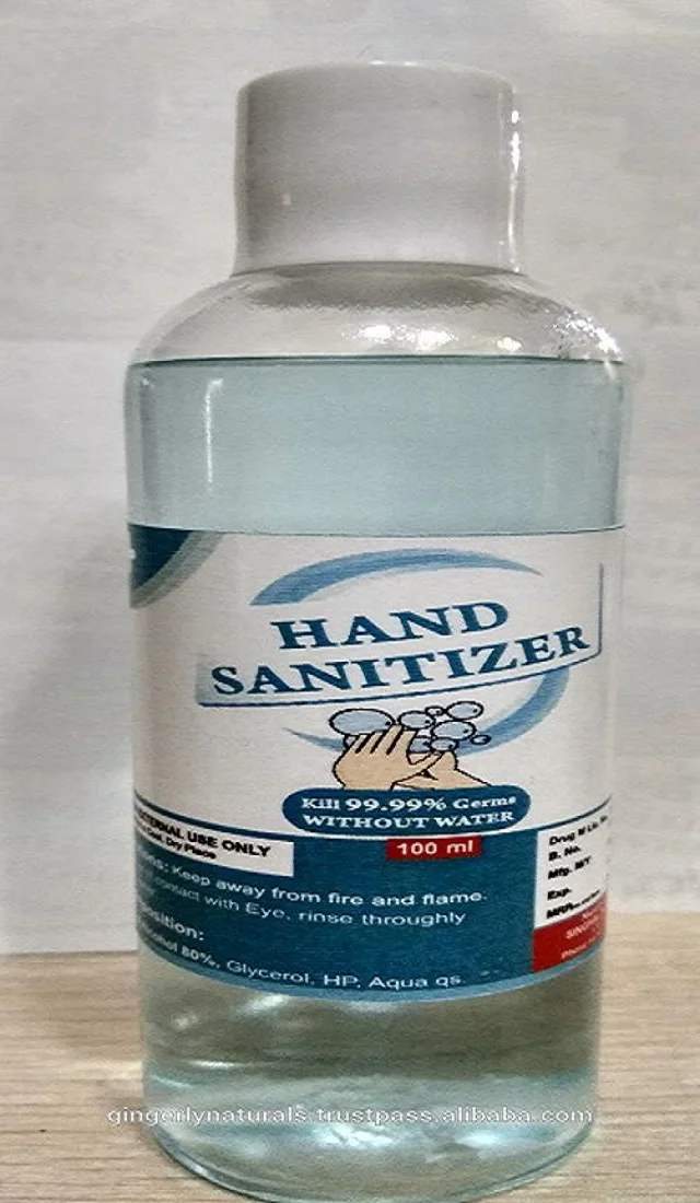 Instant Hand Sanitizer OEM/ODM Manufactured By Gingerly Naturals
