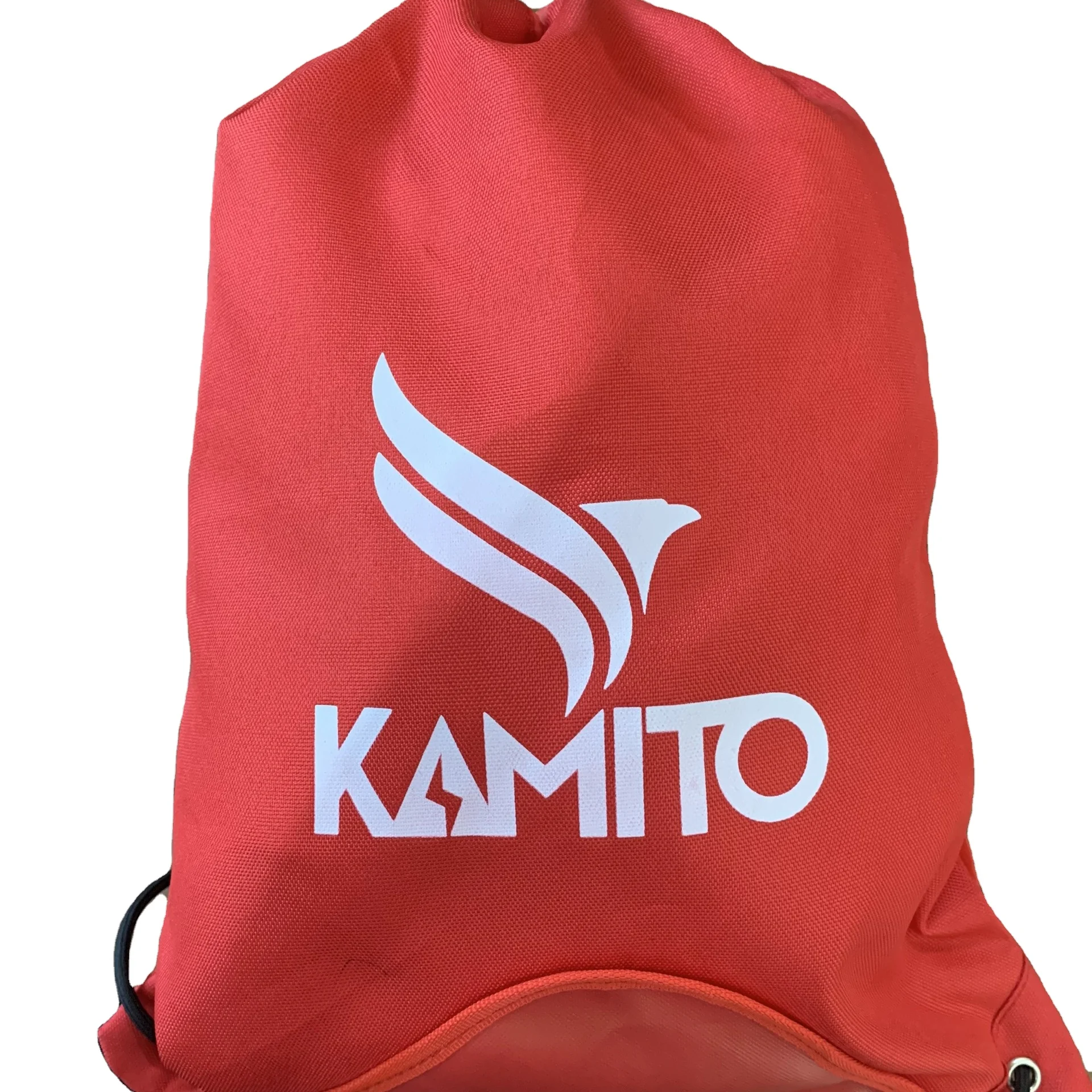 Factory Price Custom Logo Large Capacity Polyester Drawstring Bag wholesale fashion kids eco friendly custom waterproof recycled