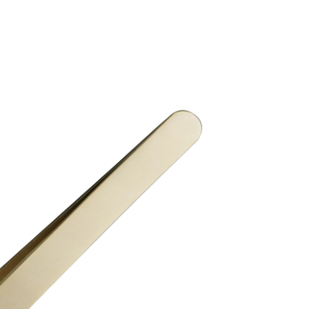 Plasma coated Rose Gold color Professional eyelash extension Tweezers Best Beauty Instruments And Tools