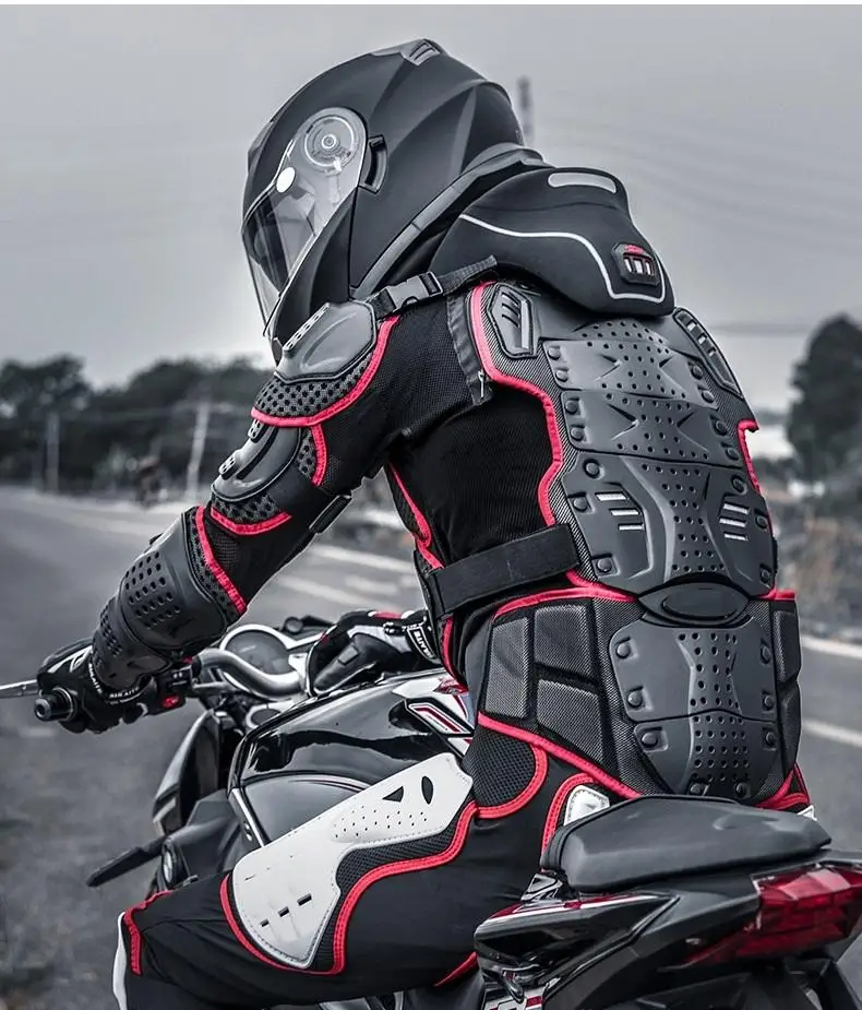 Men Body Motorcycle Armor Protective Body Protector Riding Motocross Racing Armor Waterproof
