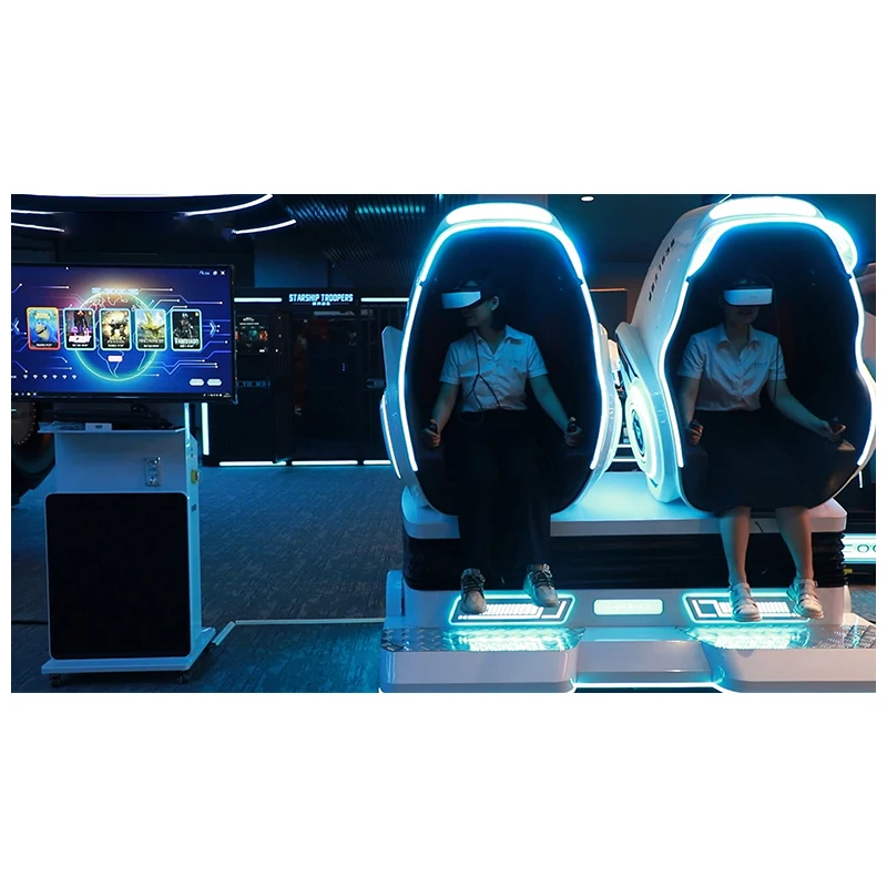 Новейшее оборудование для виртуальной реальности Vr/ar/mr имитация 9d Vr игровой консоли американские горки Симулятор 360 градусов вращающееся сиденье
