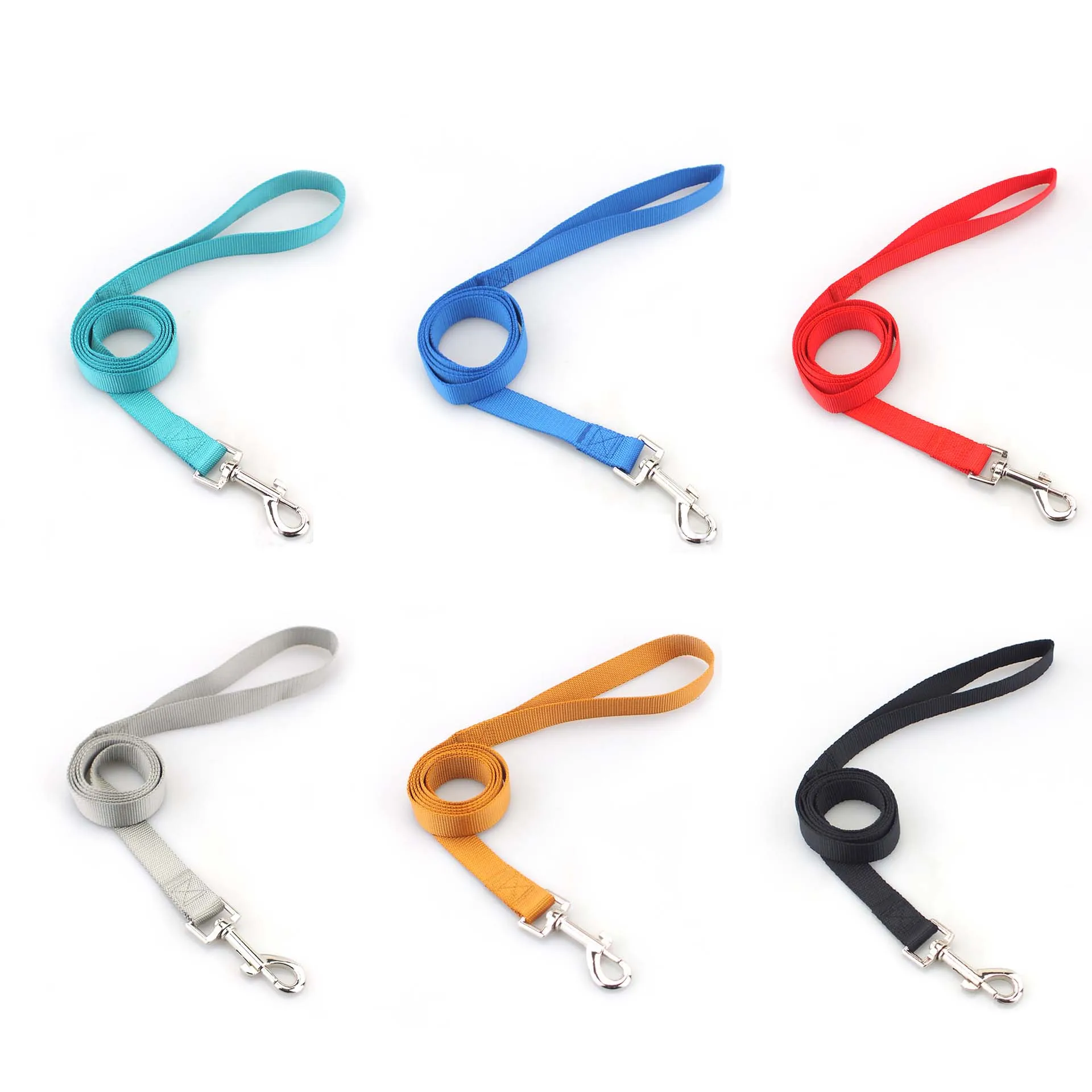 Low MOQ Oem Custom Leash Luxury Personalized Logo Adjustable Small And Middle Pet Blank Plain Nylon Dog Training Pet Collar