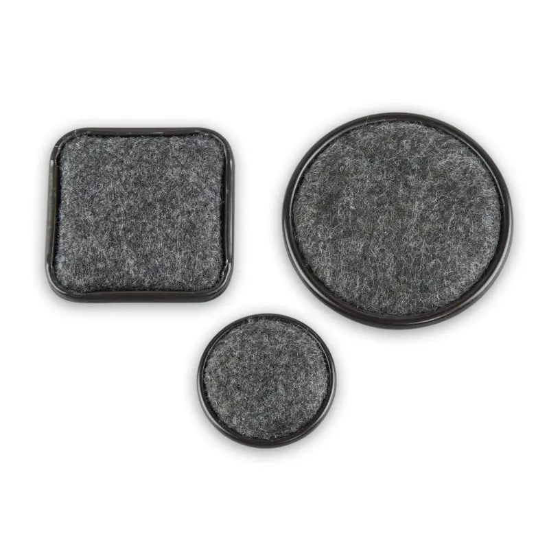High Quality Custom Furniture Felt Pads Various Shapes Anti-Sliding Floor Cups Plastic Foot Protector with Rubber Cup