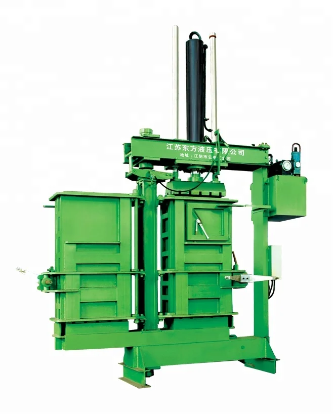 Y82S-63YF Hydraulic Used Clothes Twin Chamber Baler