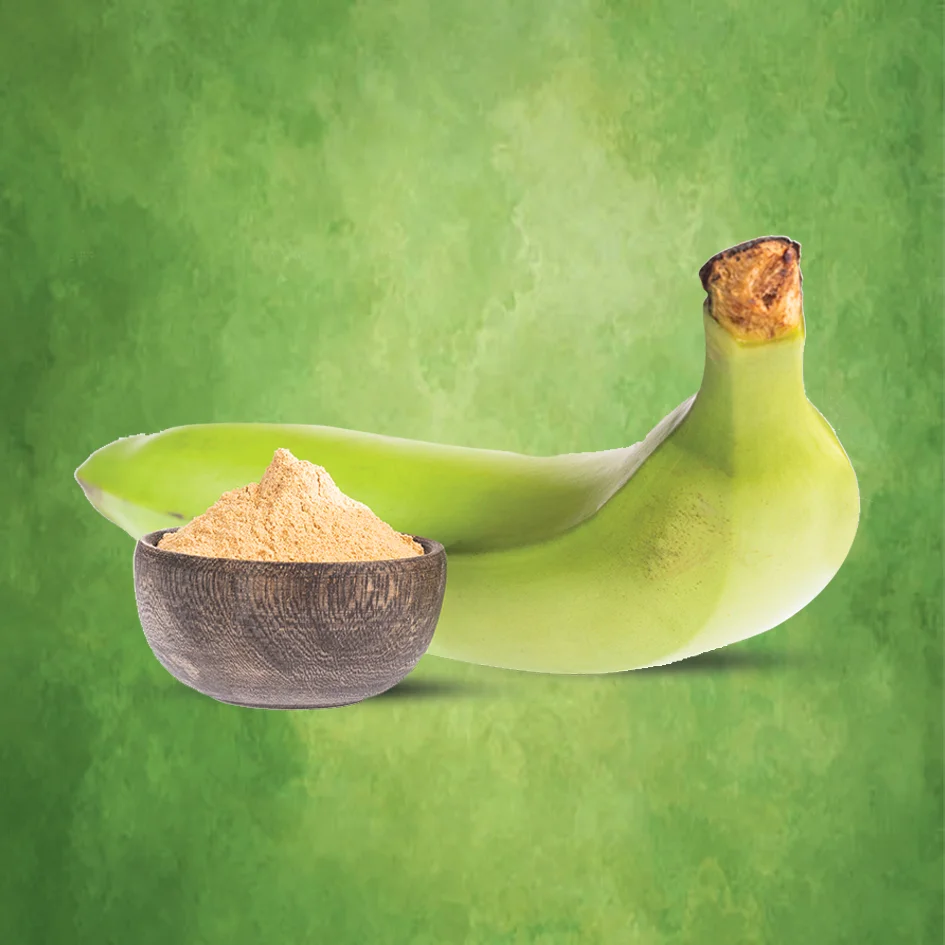 Green Banana Powder Flour Food Grade High in Resistant Starch Dietary Fiber Bulk Supplier All Natural Vegan Vegetarian non GMO