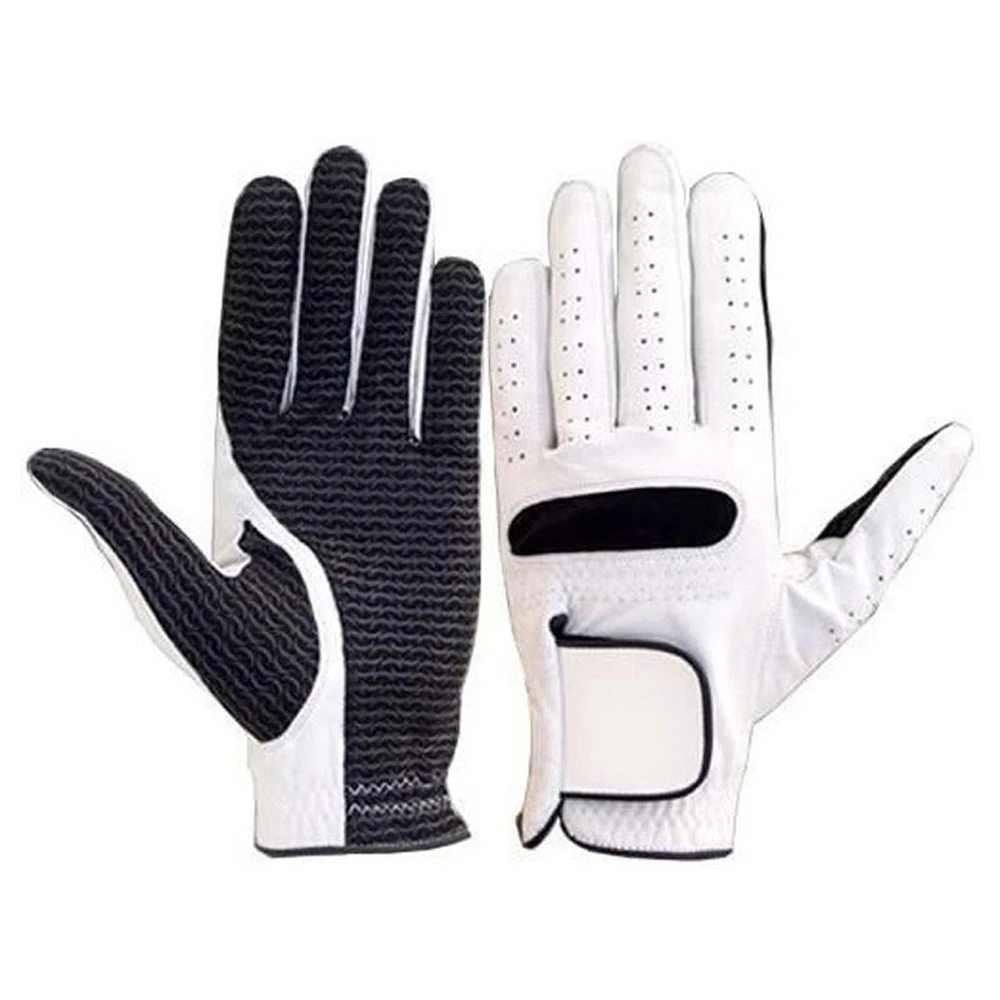Unique Design Best Quality Leather Material Outdoor And Indoor Gloves Use Golf Gloves For Men