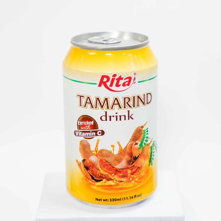 Wholesale NFC 330ml Can Tamarind Juice Drink Free Sample Good Price Healthy Drink Fruit Juice Drink Vitamin C Fruit Juice