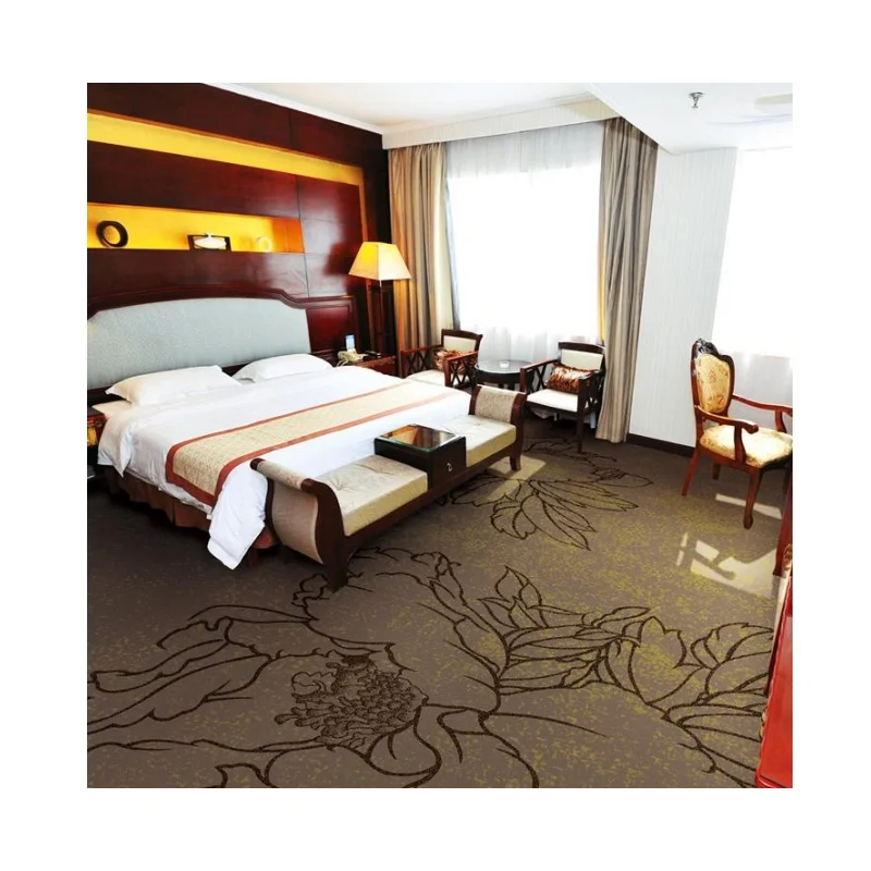 Kaili Customized  Pretty Design Luxurious Nylon Printed Carpet Machine Made Stain Resistant Competitive Price for Hotel Room
