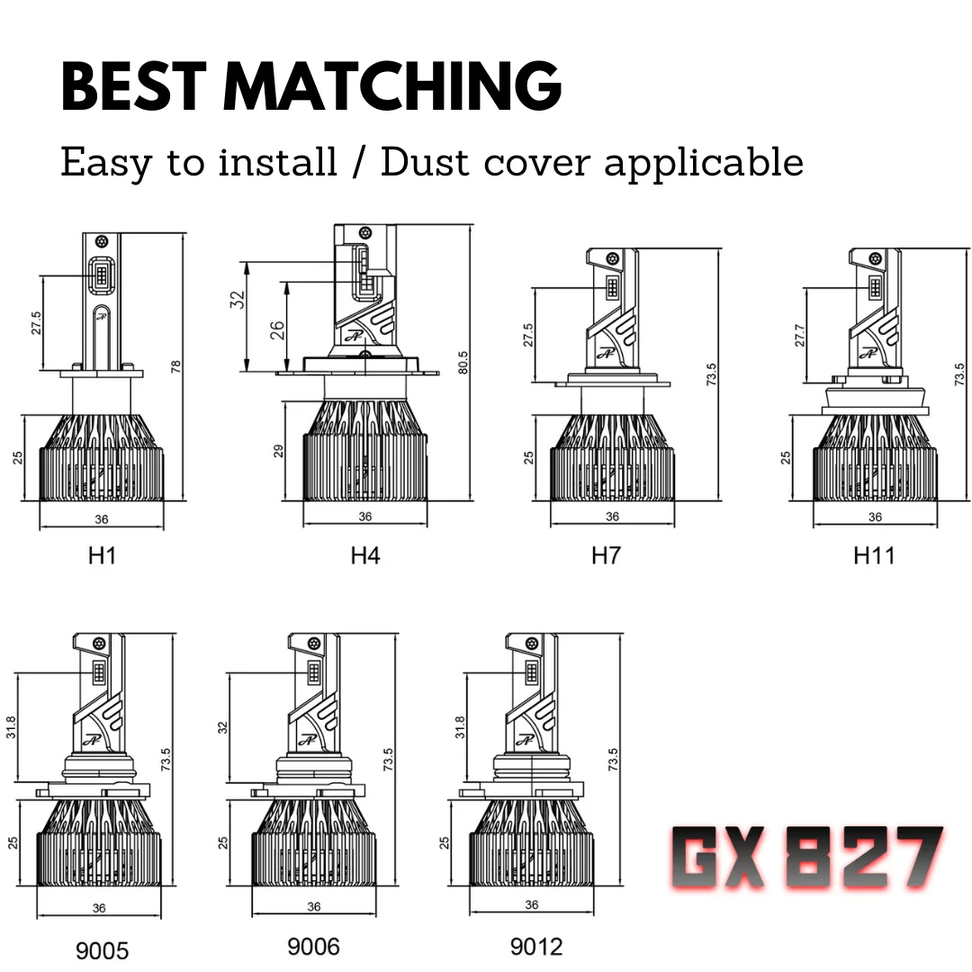 Супер яркие CSP 3750 Автомобильные светодиодные фары Противотуманные высокой мощности 100 Вт 10000LM белые 6500K автомобильные аксессуары IP68 12 В HYUGA