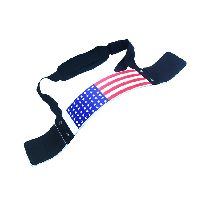 Bodybuilding Gym Weight Lifting Bicep Belt Bomber Arm Blaster Curl Isolator Triceps Fitness Training Muscle