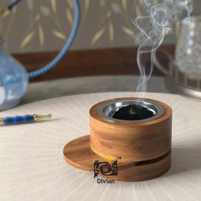 Ramadan Incense Burner Different Solid Wood Mabkhara Dubai Home Bakhoors High Quality Islamic Arabic Table Decor For UAE Qatar