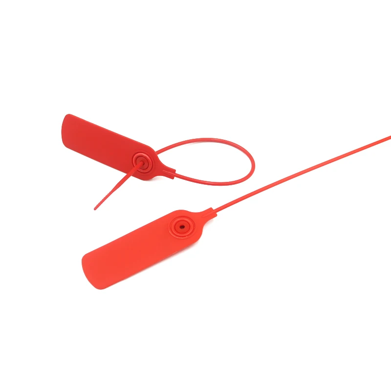PN-PS2105   Fire Extinguisher Seals Anti-Tamper Evident Pull Tight Plastic  Seals for containers