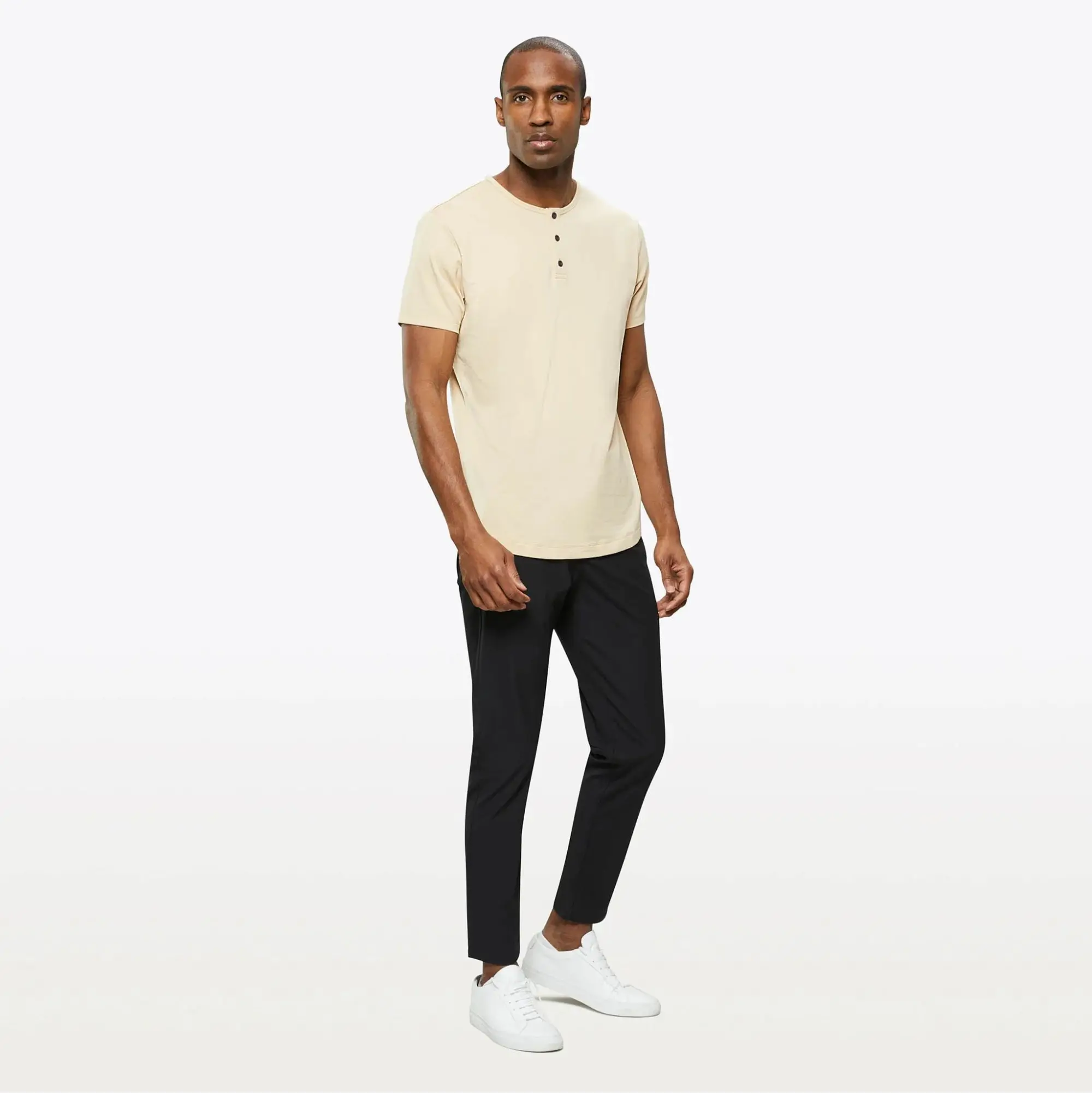 Wholesale Custom Logo MuscleFitMen Sports HenleyT-Shirt HighQuality 95 Cotton5 Spandex GymT Shirts BlankCottonT-ShirtStreetStyle