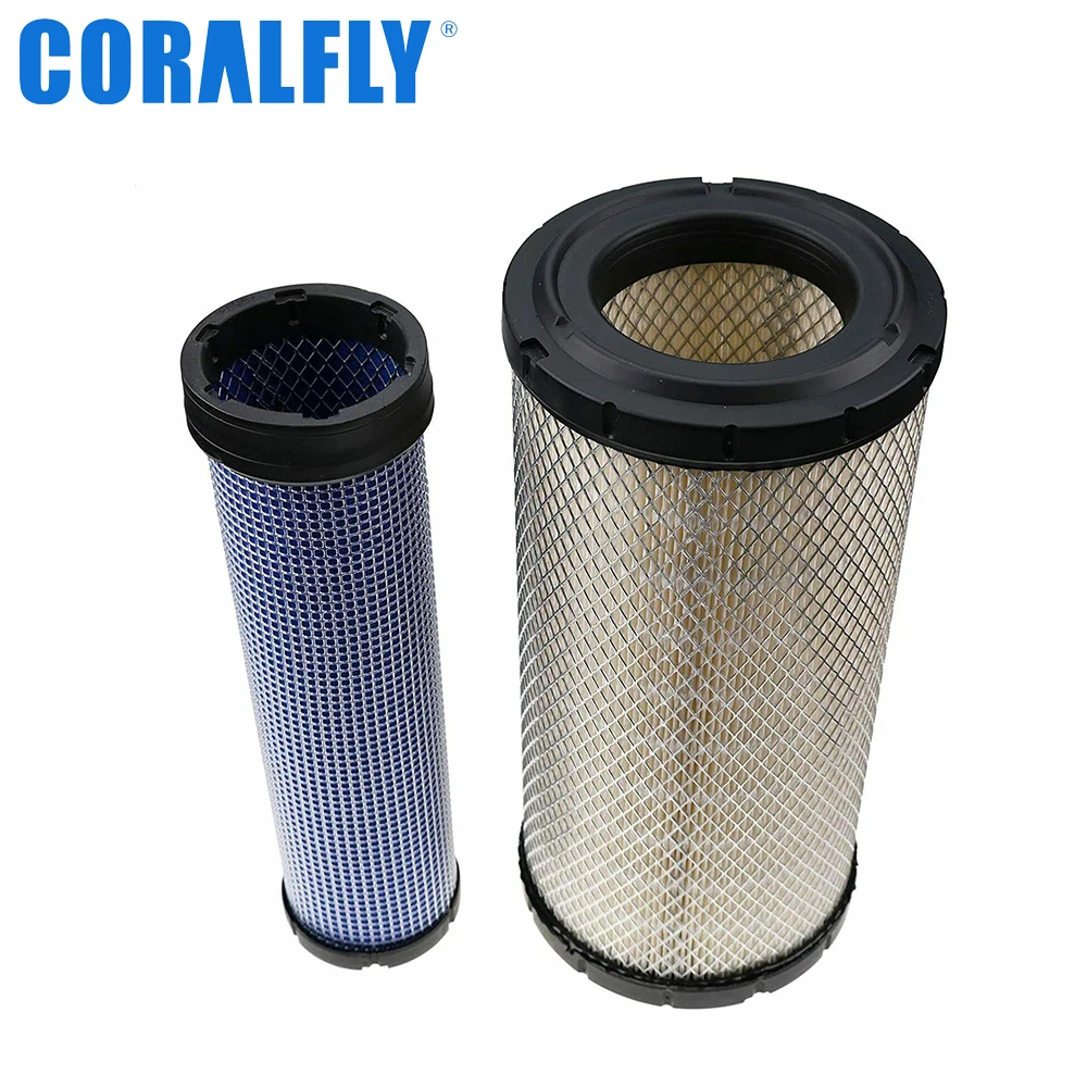 CORALFLY Trucks 4045D двигатель Filtros De Aire AF25557 AF25558 P829333 P828889 110-6326 110-6331 1106326 1106331 воздушный фильтр