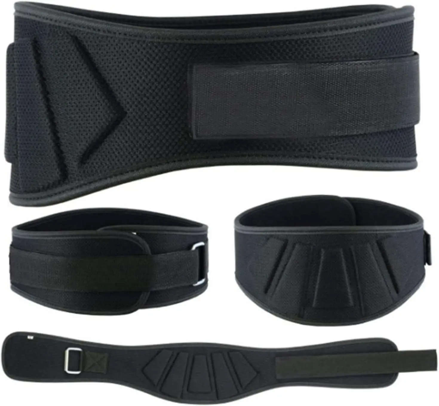 Mesh Weight Lifting Belt Advanced Back Support, Roller Closure Buckle for Weightlifting, Bodybuilding, Men & W