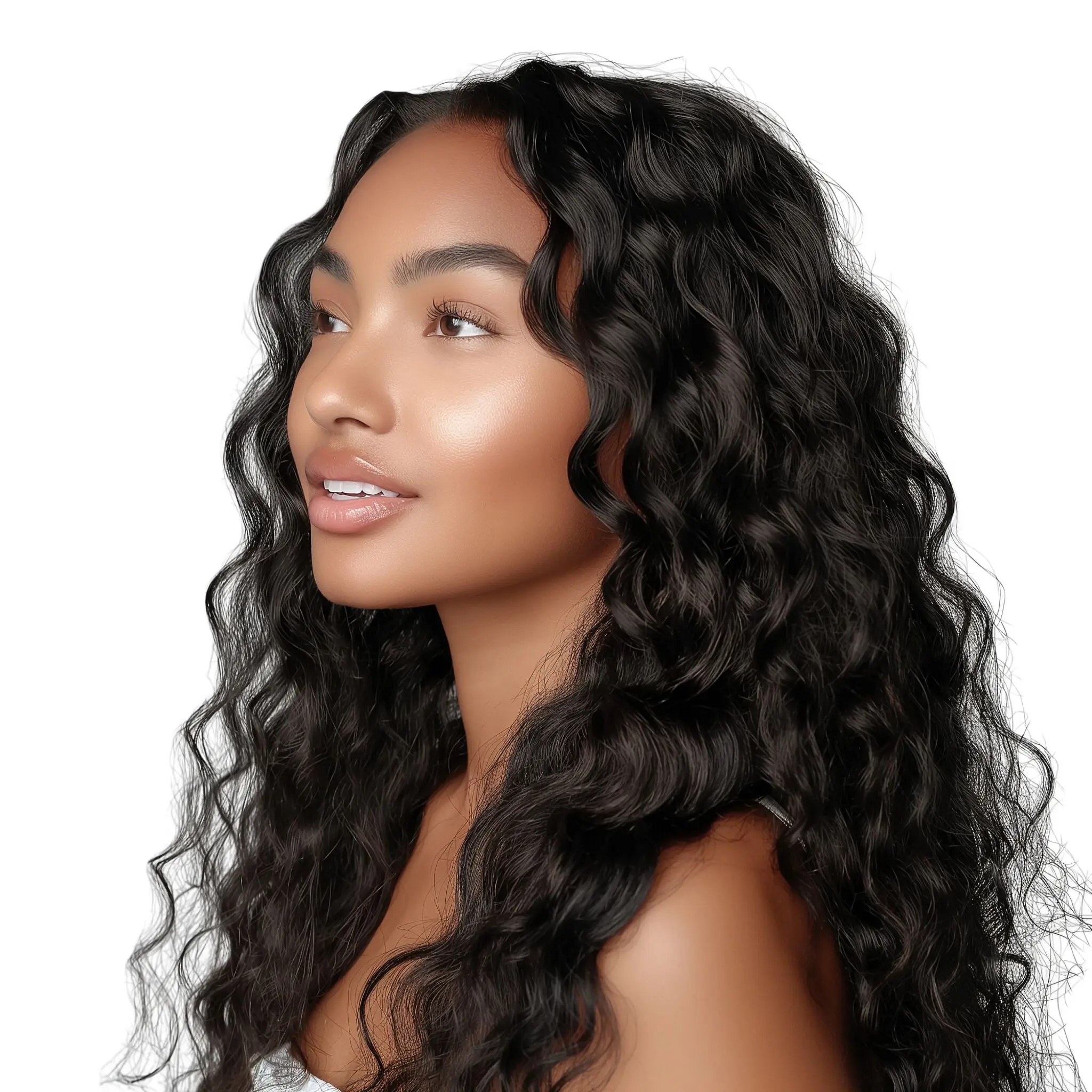 Nice Standard Bangladesh Curly Hair WIG Full Lace Wig 22 Inch 100% Virgin Human Hair