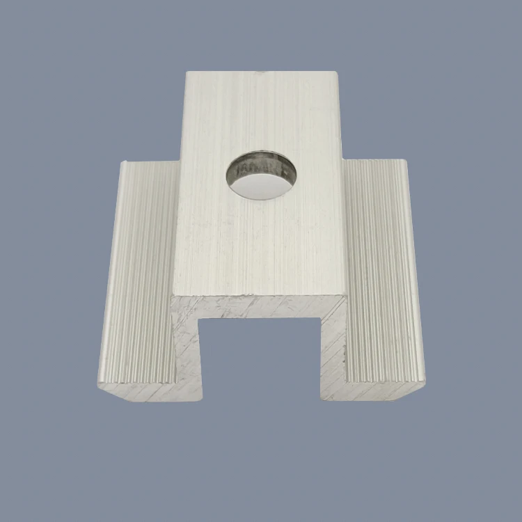 solar panel clamp solar accessories solar applications aluminum solar rack clamp PV structure installation clamp