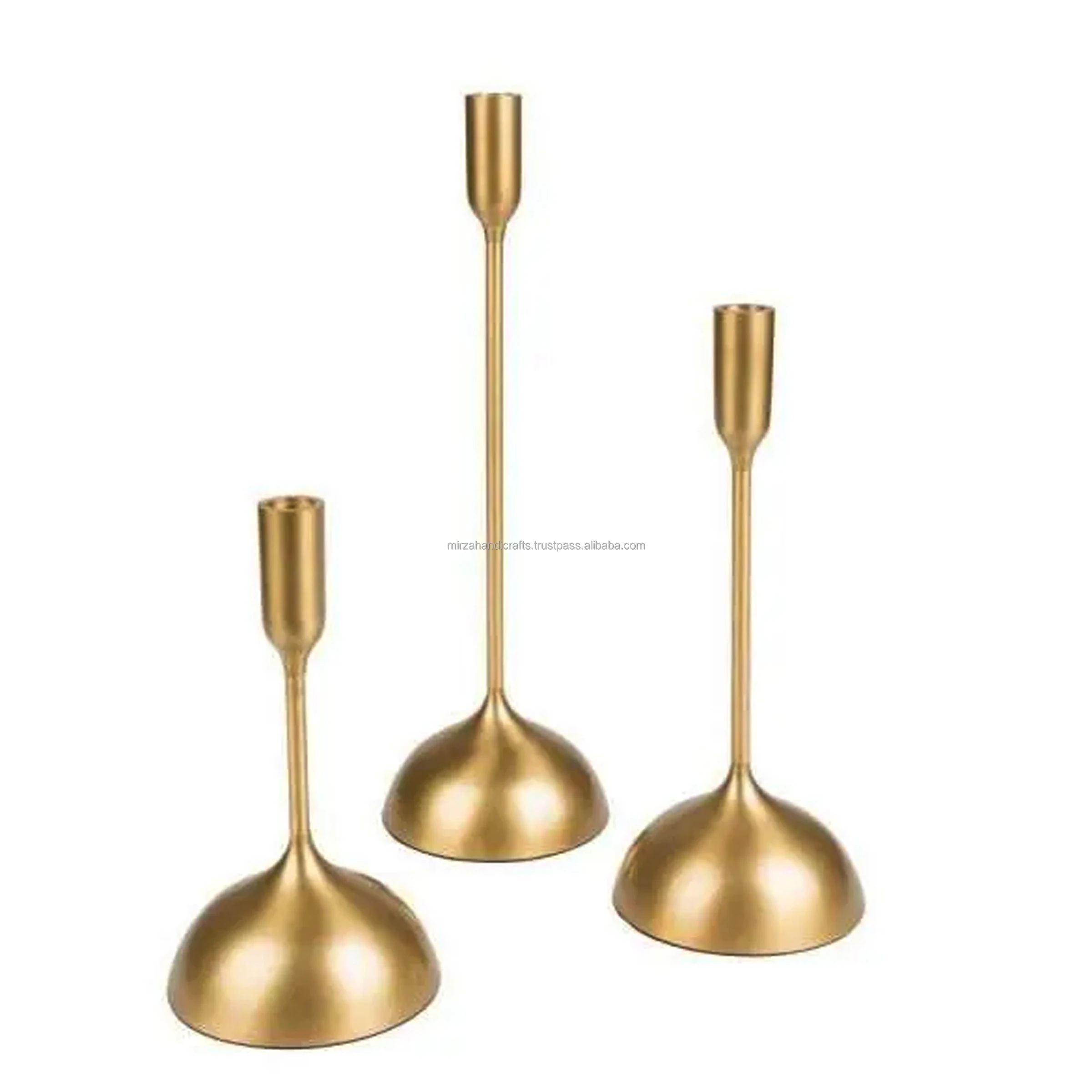 Circle Design candle Holder Home Decoration Handmade Candle Holder  use as Home Restaurant Hotel office Gold Finished