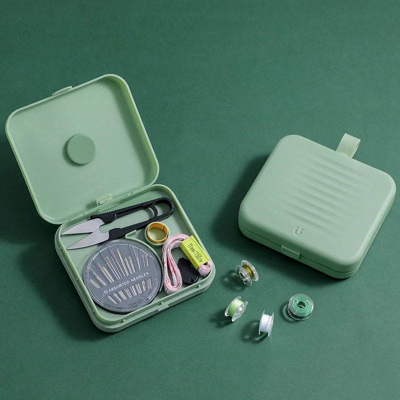 DIY Craft Hand Sewing Box Needlework Magnetic Portable Sewing Needle Box