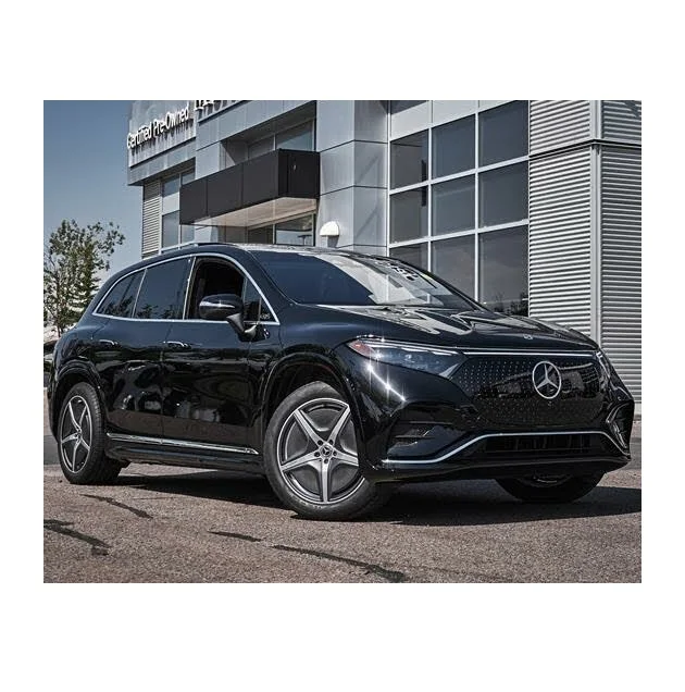 2023 Mercedes-Benz EQS SUV 580 4matic AWD распродажа чистый титул низкий пробег аккуратно использованные легкие внутренние кожаные сиденья турбо левый