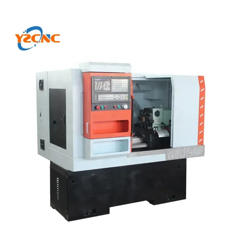 High process performance horizontal cnc lathe machine CK6432 cnc metal lathe