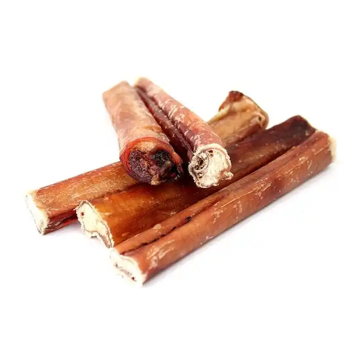 High Quality Natural Dog Food Bully Stick Buffalo Beef