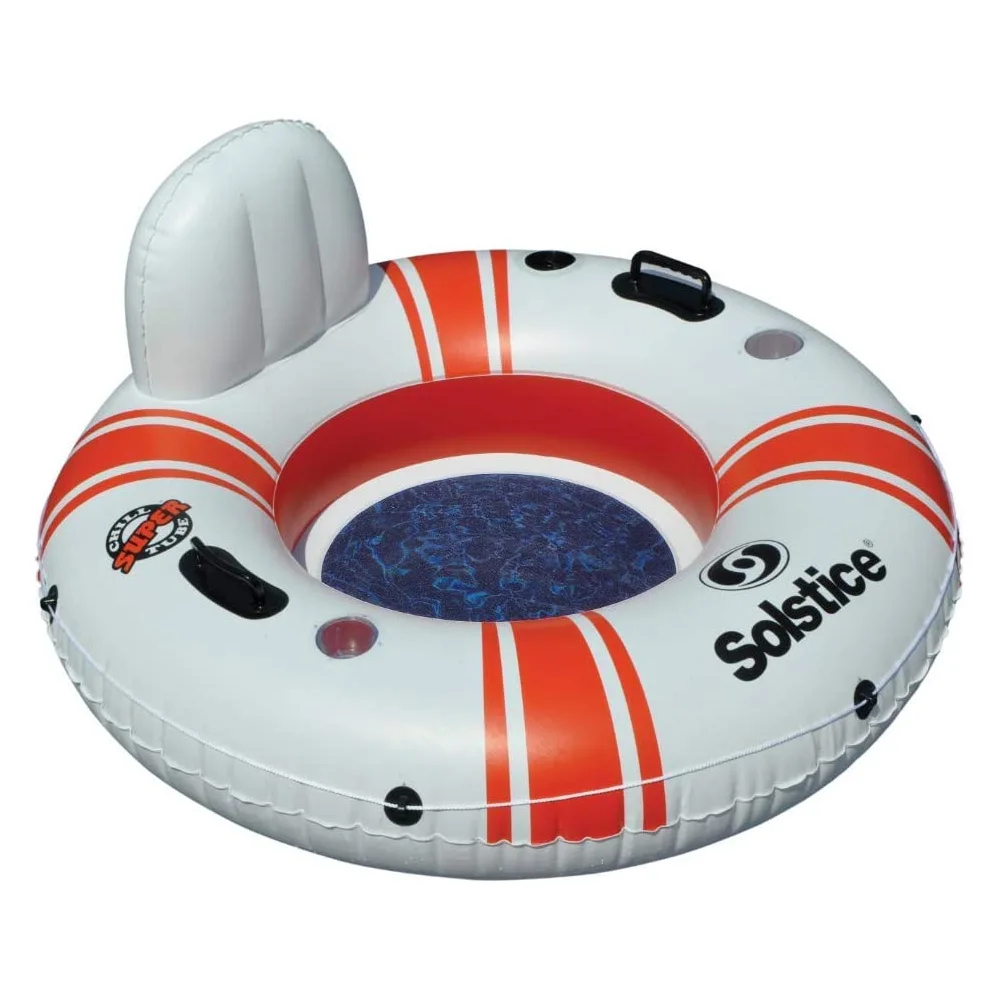 Solstice от Плавательный Линии высшего класса Super Chill River Tube один надувной плот многоцветный размер Премиум