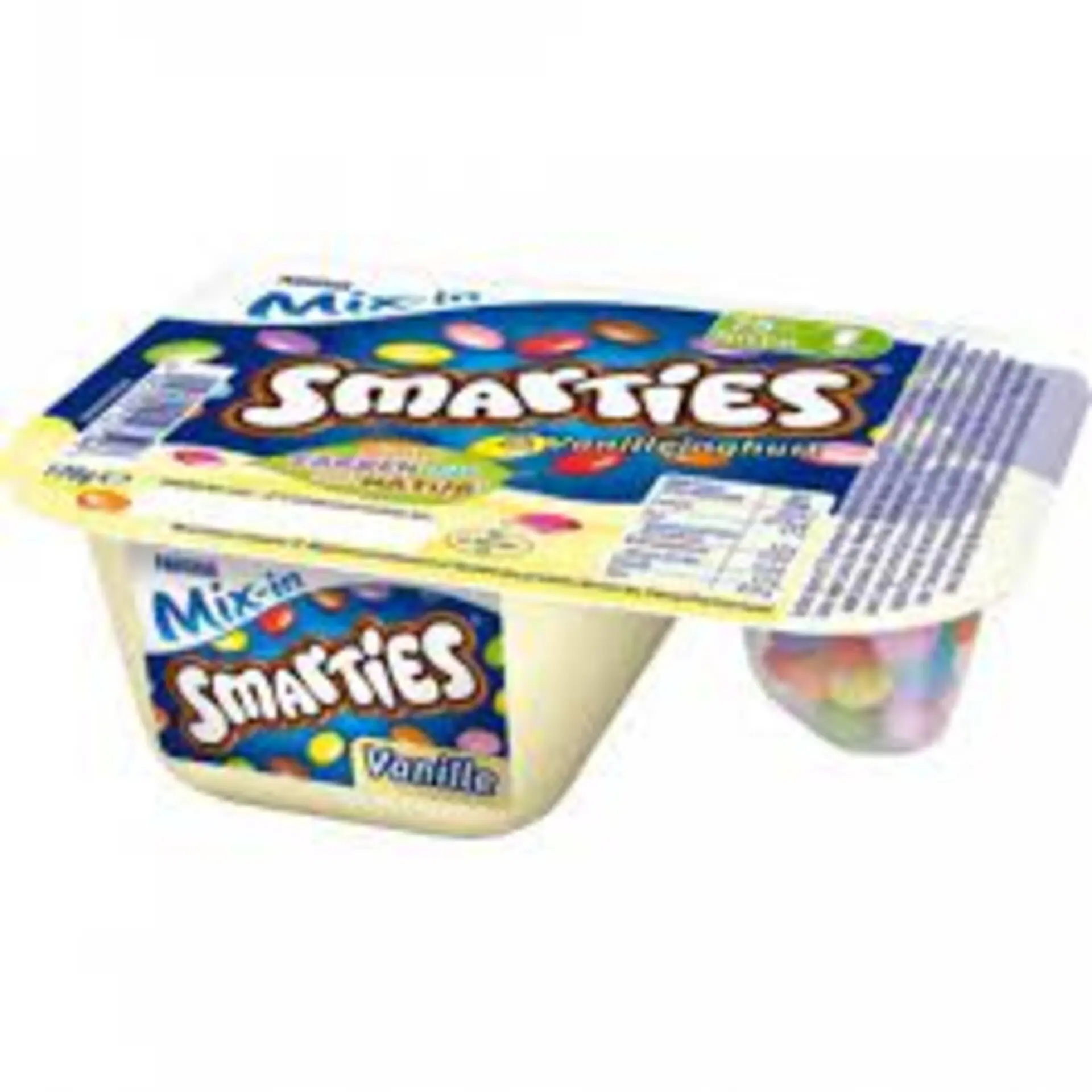 Smarties Mix-in Vanilla Yogurt with Mini Smarties, 6 x 107 g / Buy Nestle Smarties Vanilla Yoghurt 2x120g (240g)