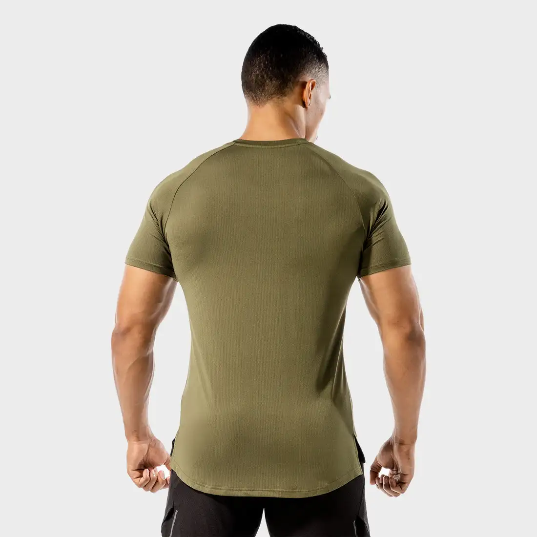 Custom V Neck T Shirt Casual Plain Dyed Organic Cotton Tshirt 100% Quick Dry Muscle Fit Tshirts