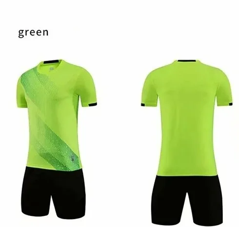 Soccer Shirt Suit Custom Men Football Jerseys Kits Boys Girls Soccer Jerseys Sets Child Training Team Uniforms Kids  SCU-0059D