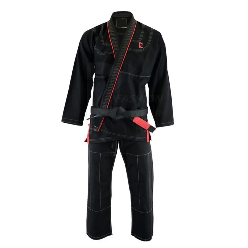 100% Cotton White Brazilian Training Suit Martial Arts Jiu Jitsu Gi BJJ Suits For Adult