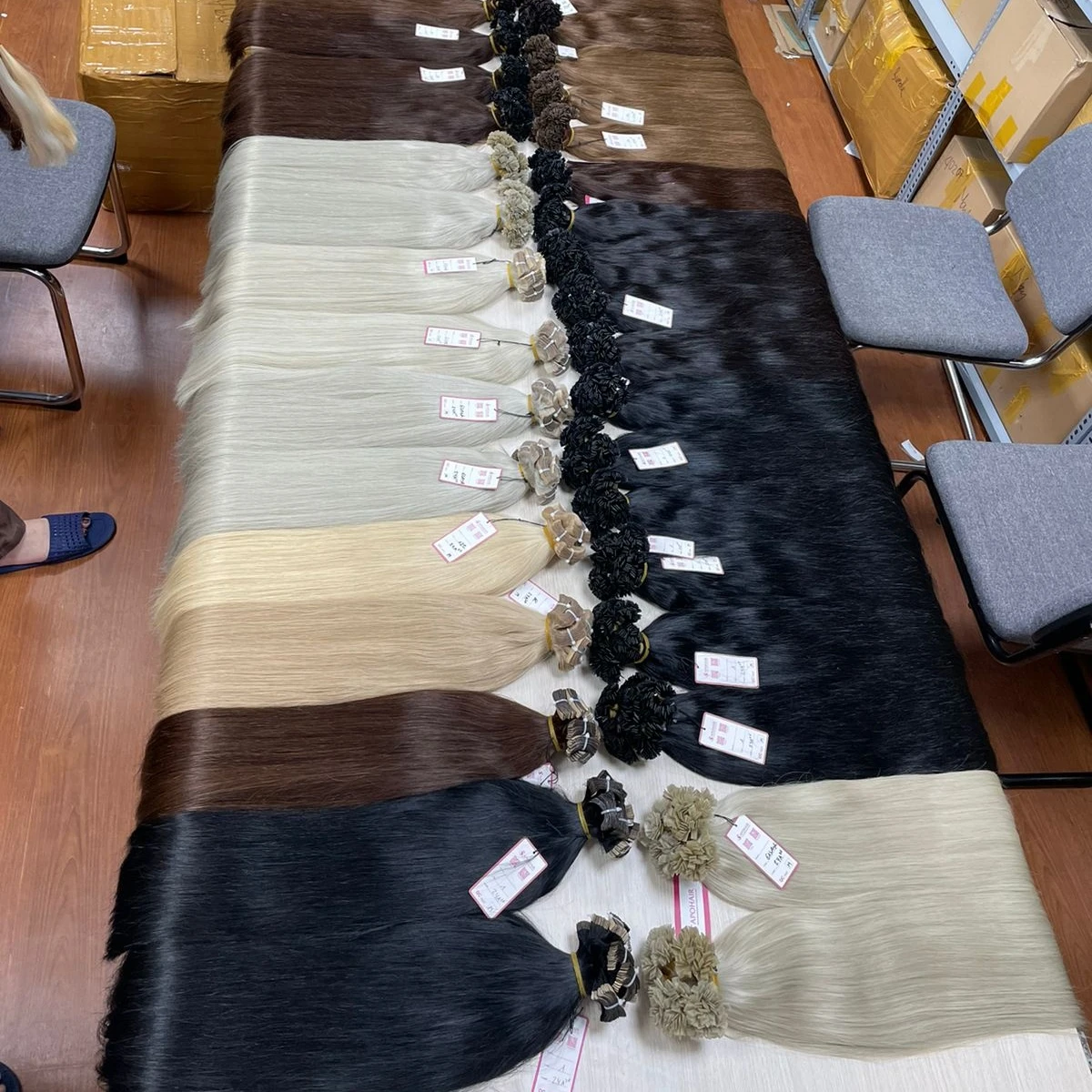 WHOLESALE PRICE FOR BIG ORDERS HUMAN H AIR EXTENSION HOTTEST DISCOUNT PROGRAM