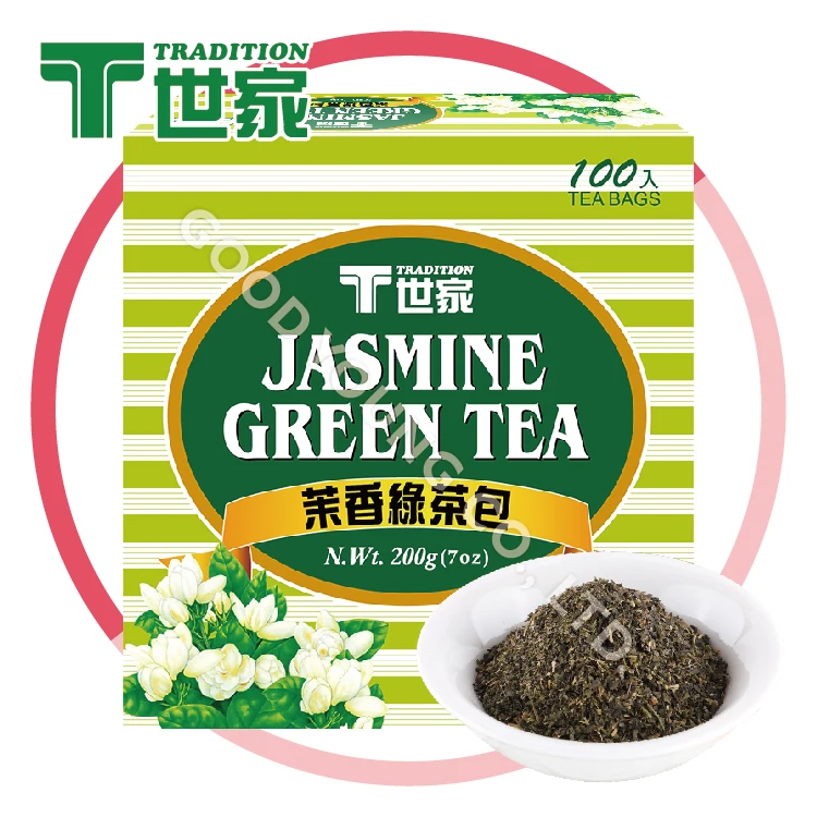 Good Young Tea Bubble Tea Ingredients for Teatime Jasmine Green Tea Bag