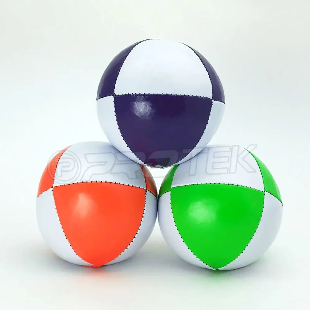 2022  juggling ball toys pu juggling ball set and training clubs for Circus show Juggling Toy Balls