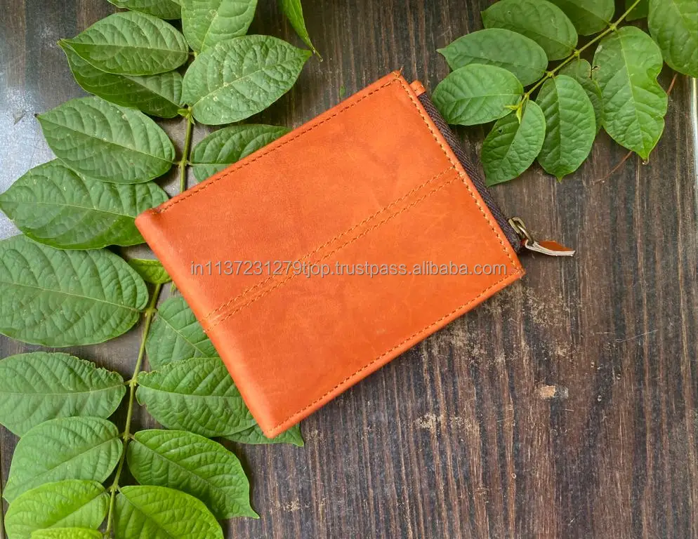 Genuine Leather Wallet Slim Leather Multi Uses Wallet Handicraft Stylish Wallets